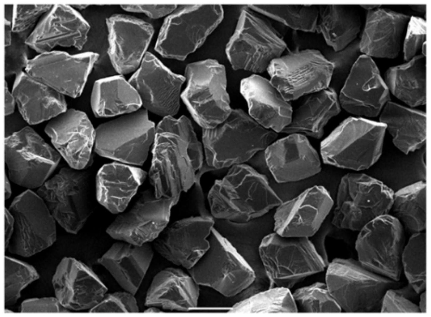 一种多晶树脂金刚石磨料及其制备方法