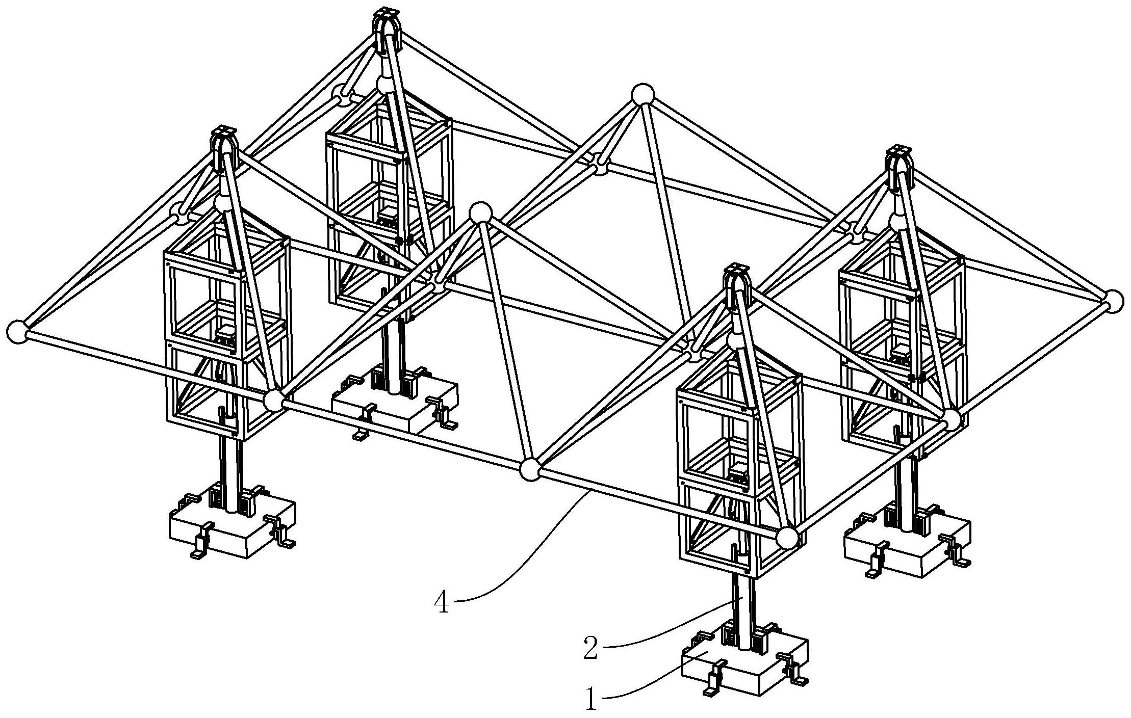cn113062469a_一种大跨度网架顶升装置及使用方法在审
