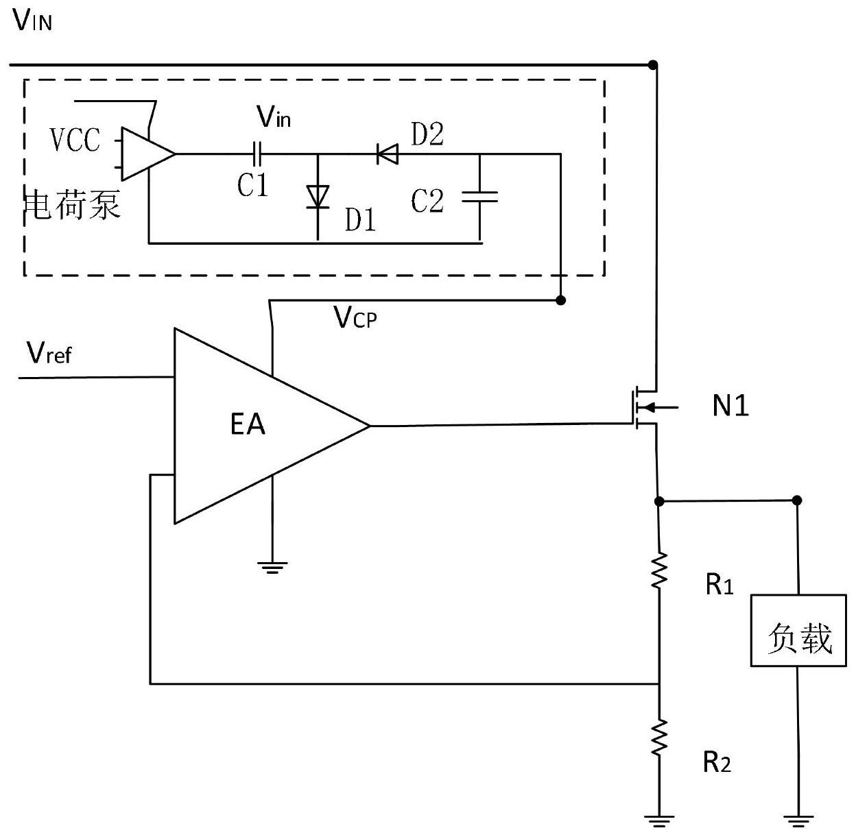 一种具有超低片外电容的ldo电路