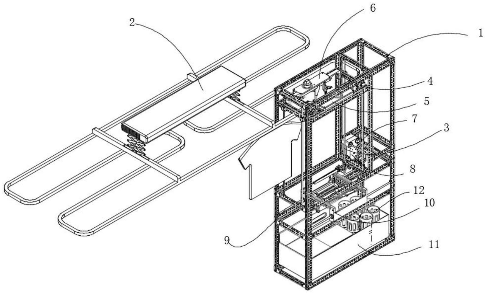 一种多模式的立式叠衣机