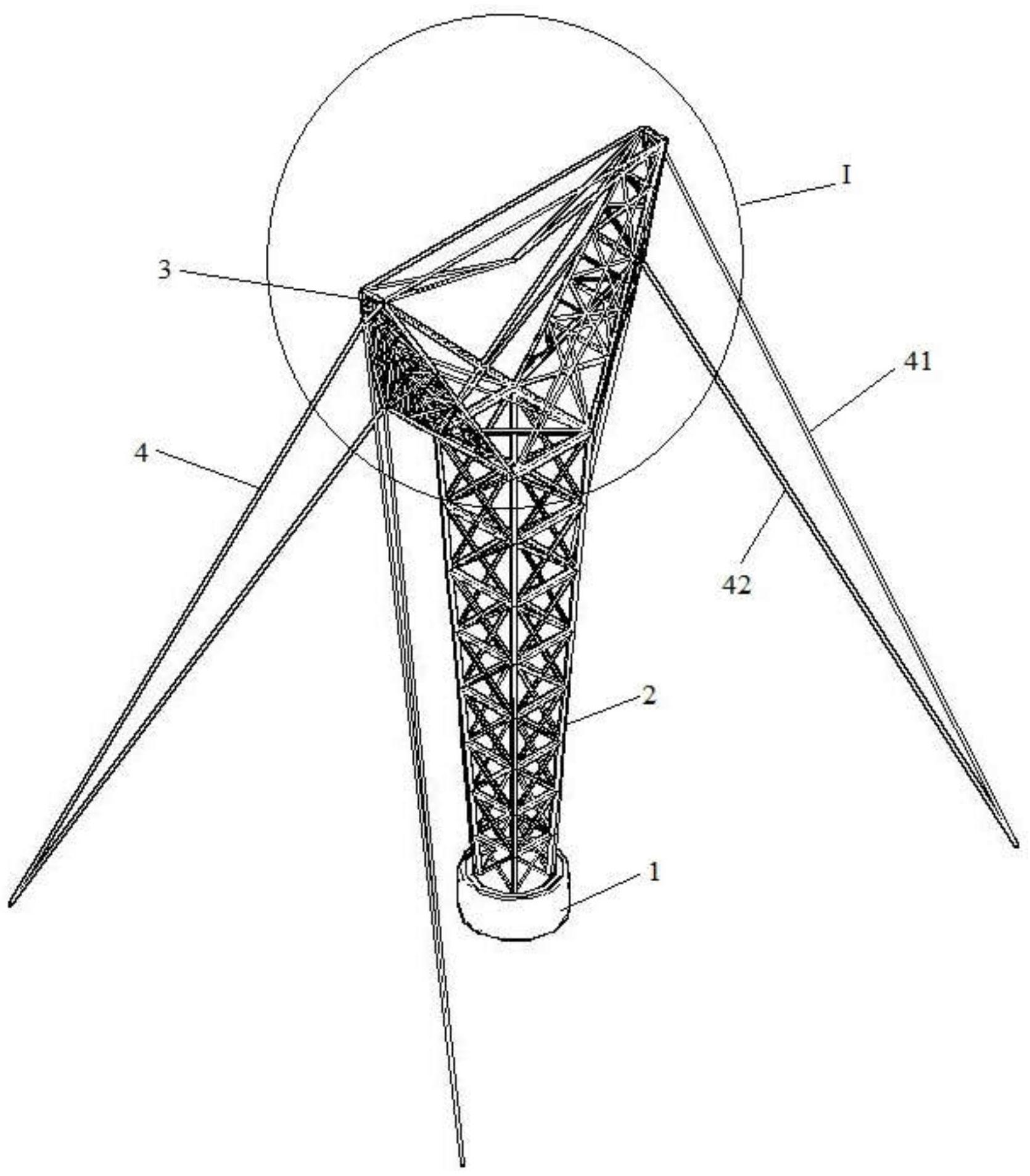一种拉索式输电塔