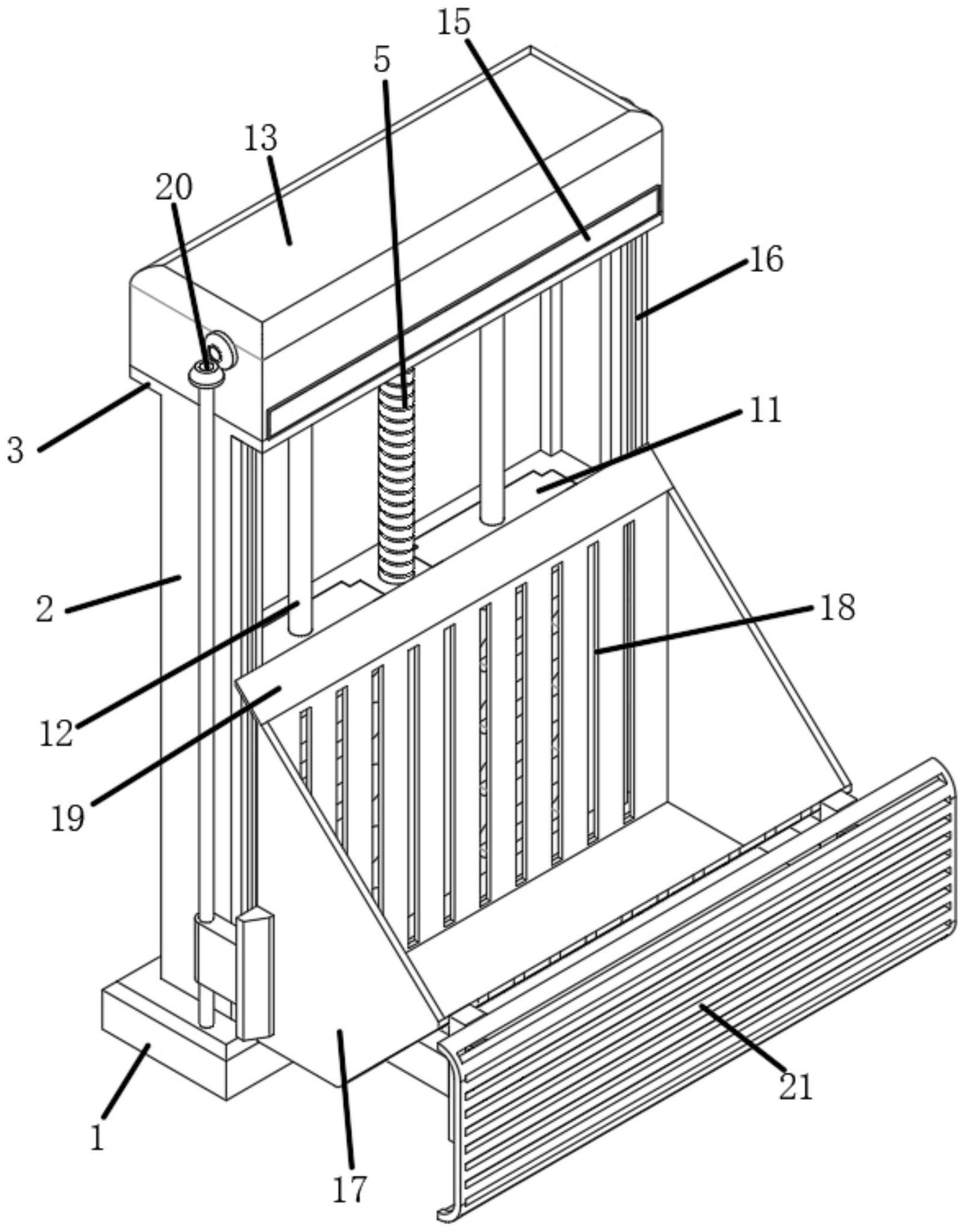 一种防止杂物堆积的水利闸门
