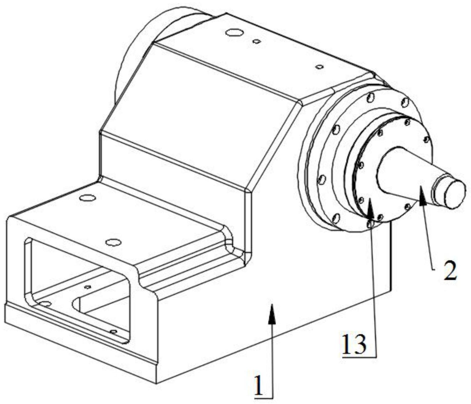 用于无芯磨床永磁电砂轮的主轴