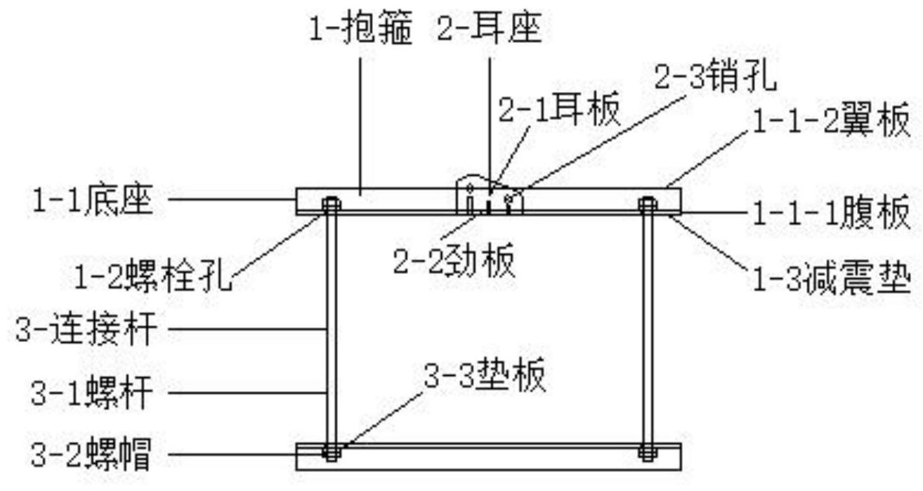 一种可调截面塔机附墙抱箍结构及其施工方法