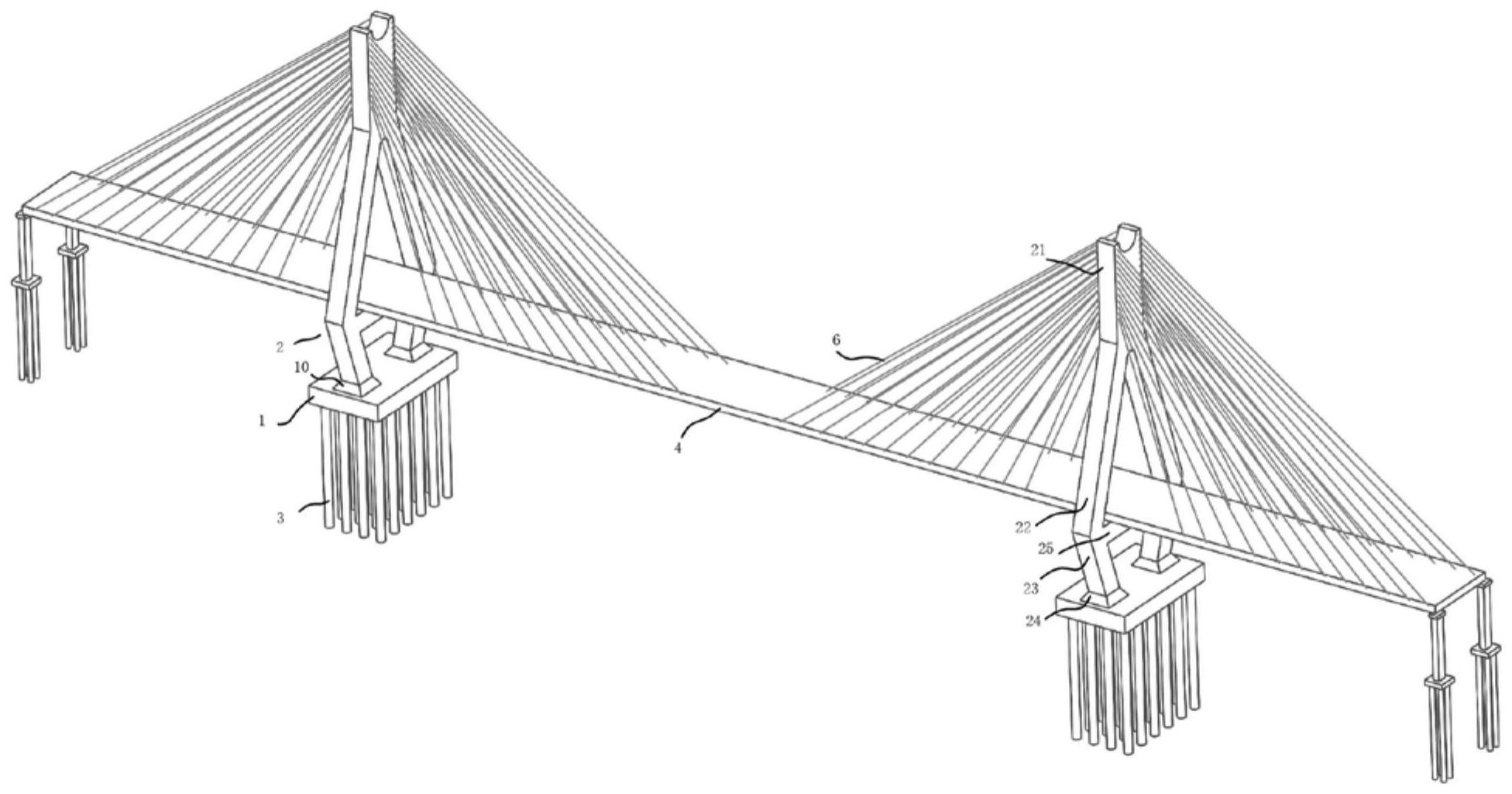 一种斜拉桥结构及其施工方法