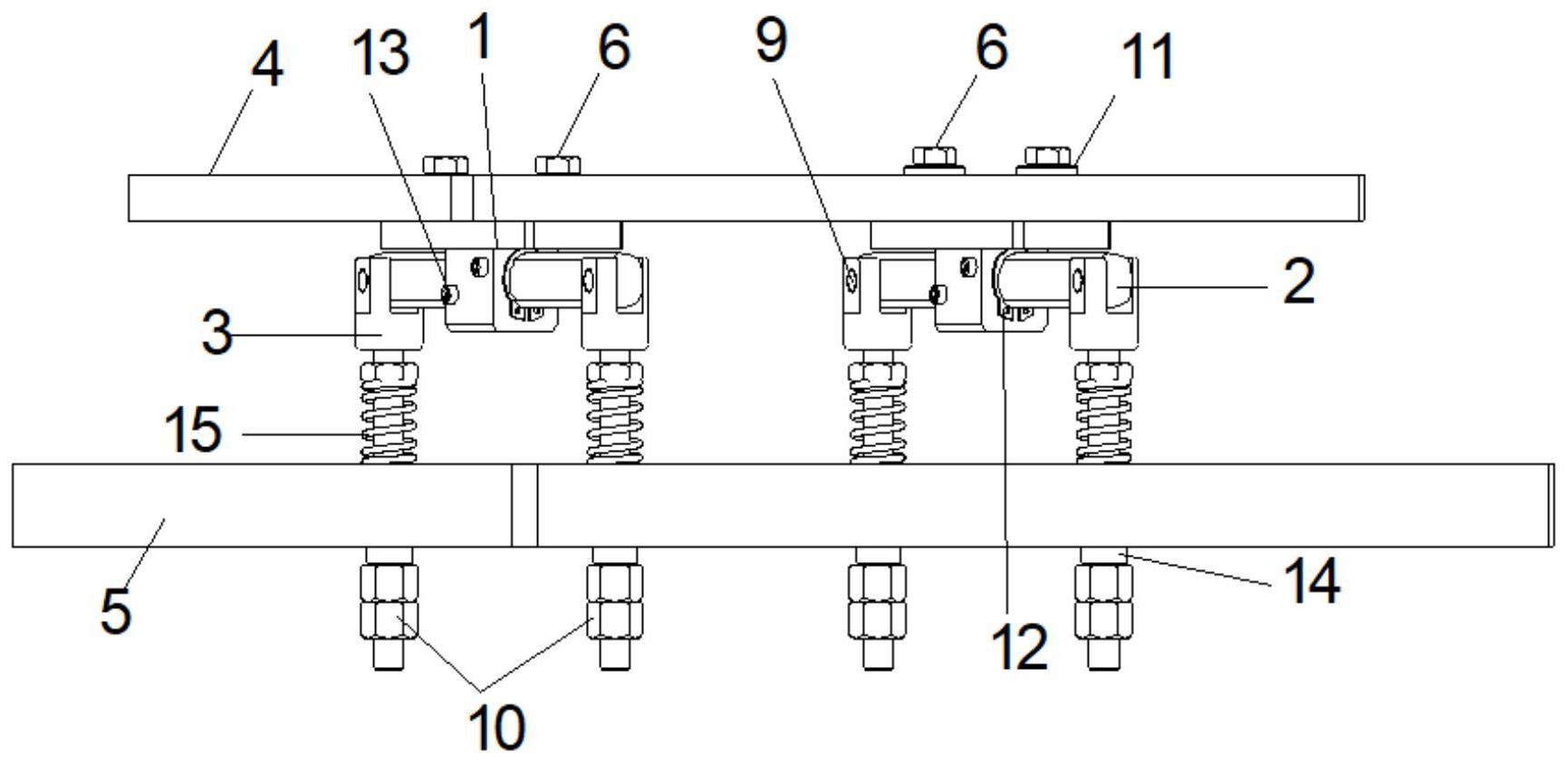 一种自适应浮动的工装机构