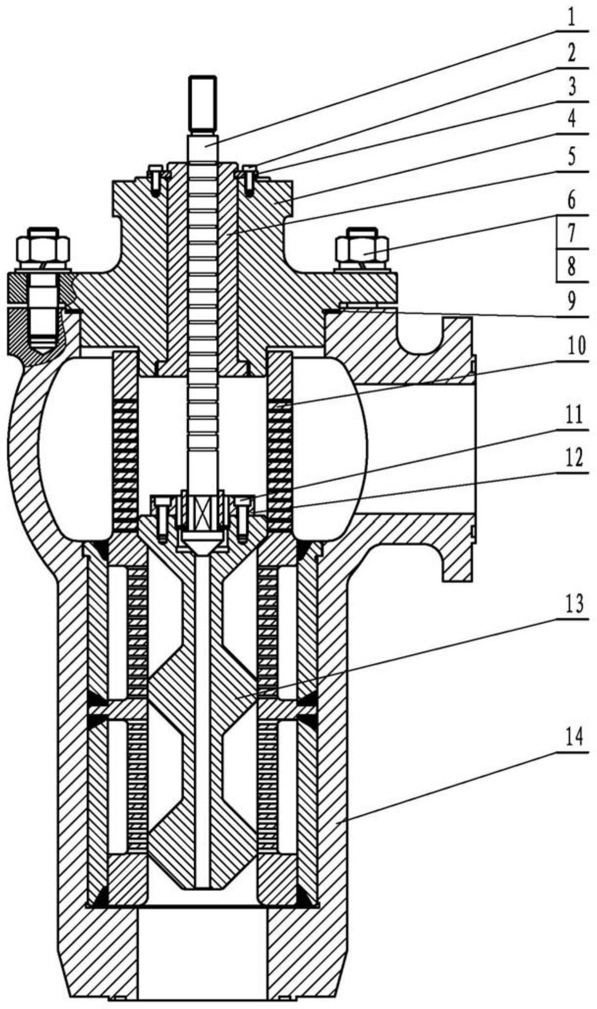 节流降噪滤网调节阀