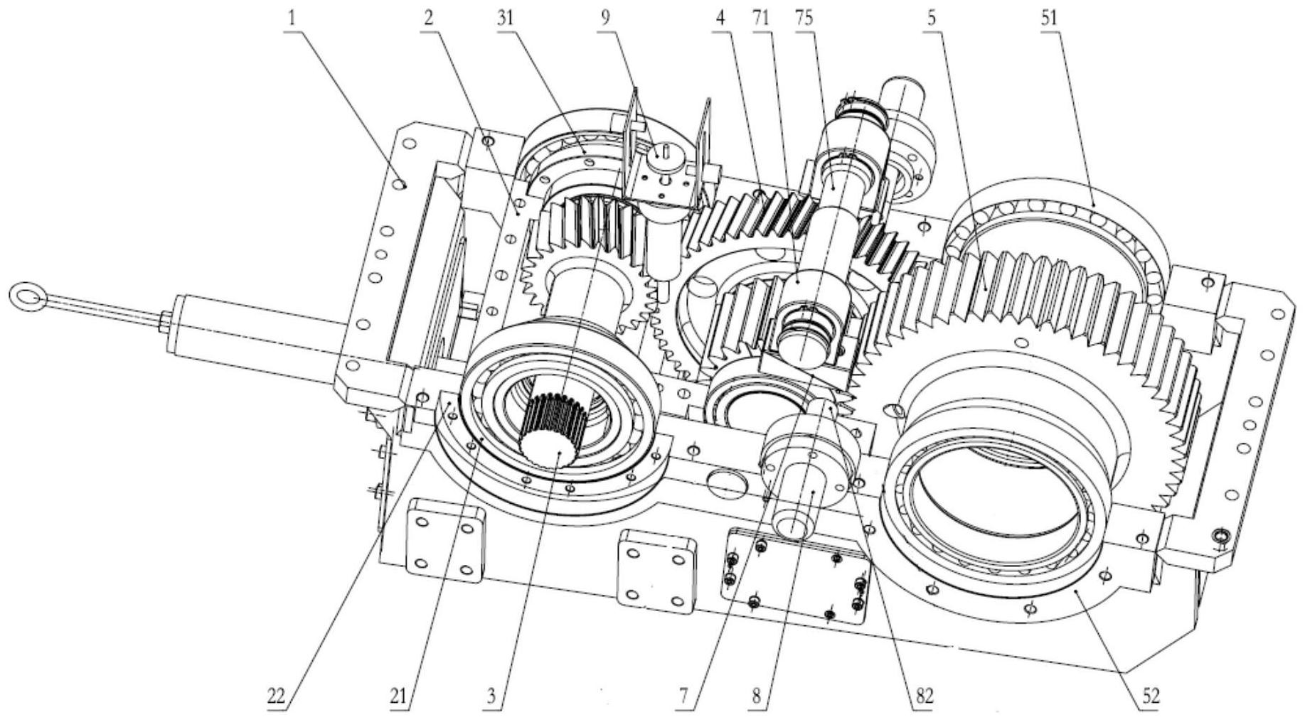 一种车轴齿轮箱,转向架及工程车辆