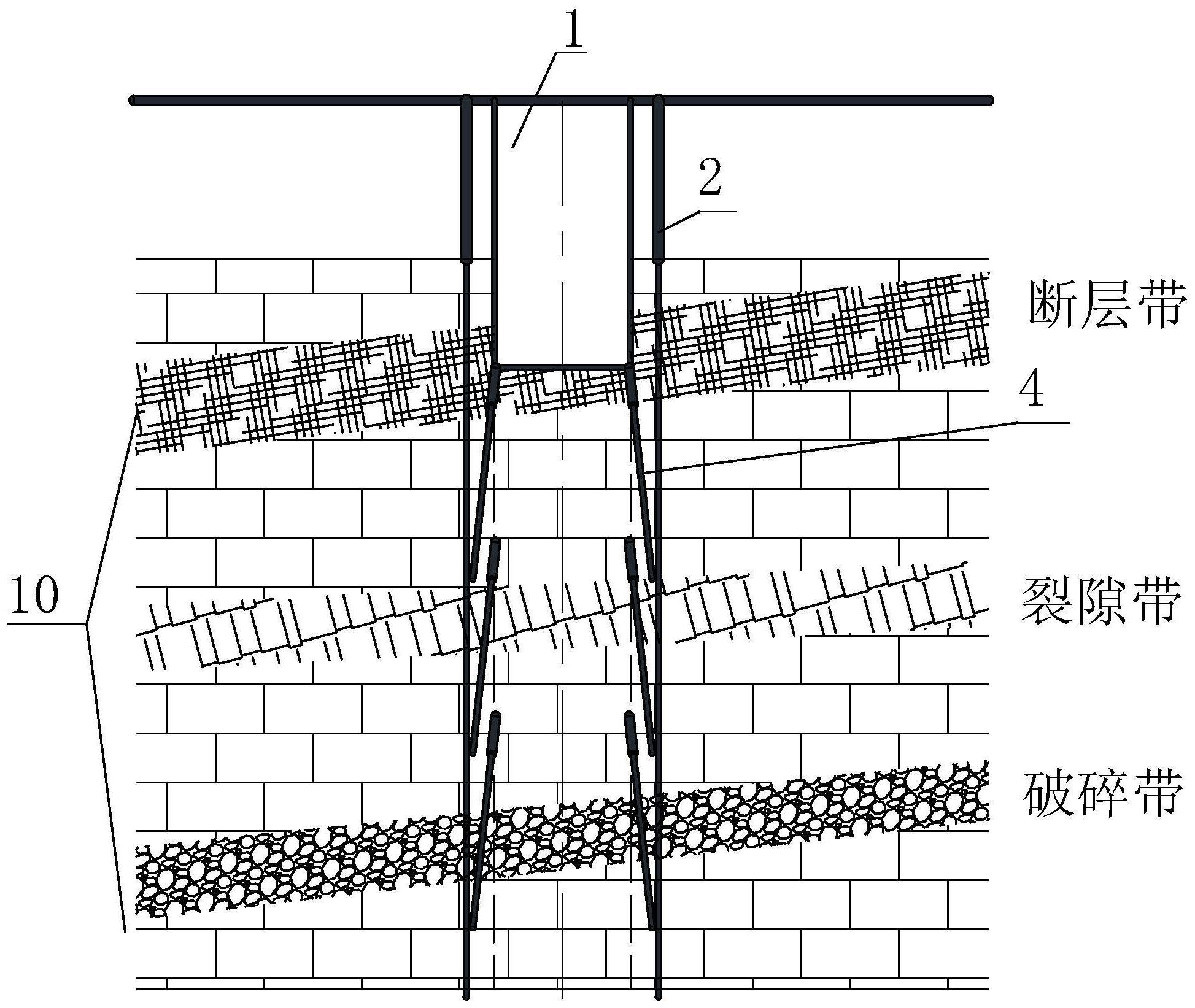 一种地面与井下联合注浆的西南溶蚀地层井筒防治水方法