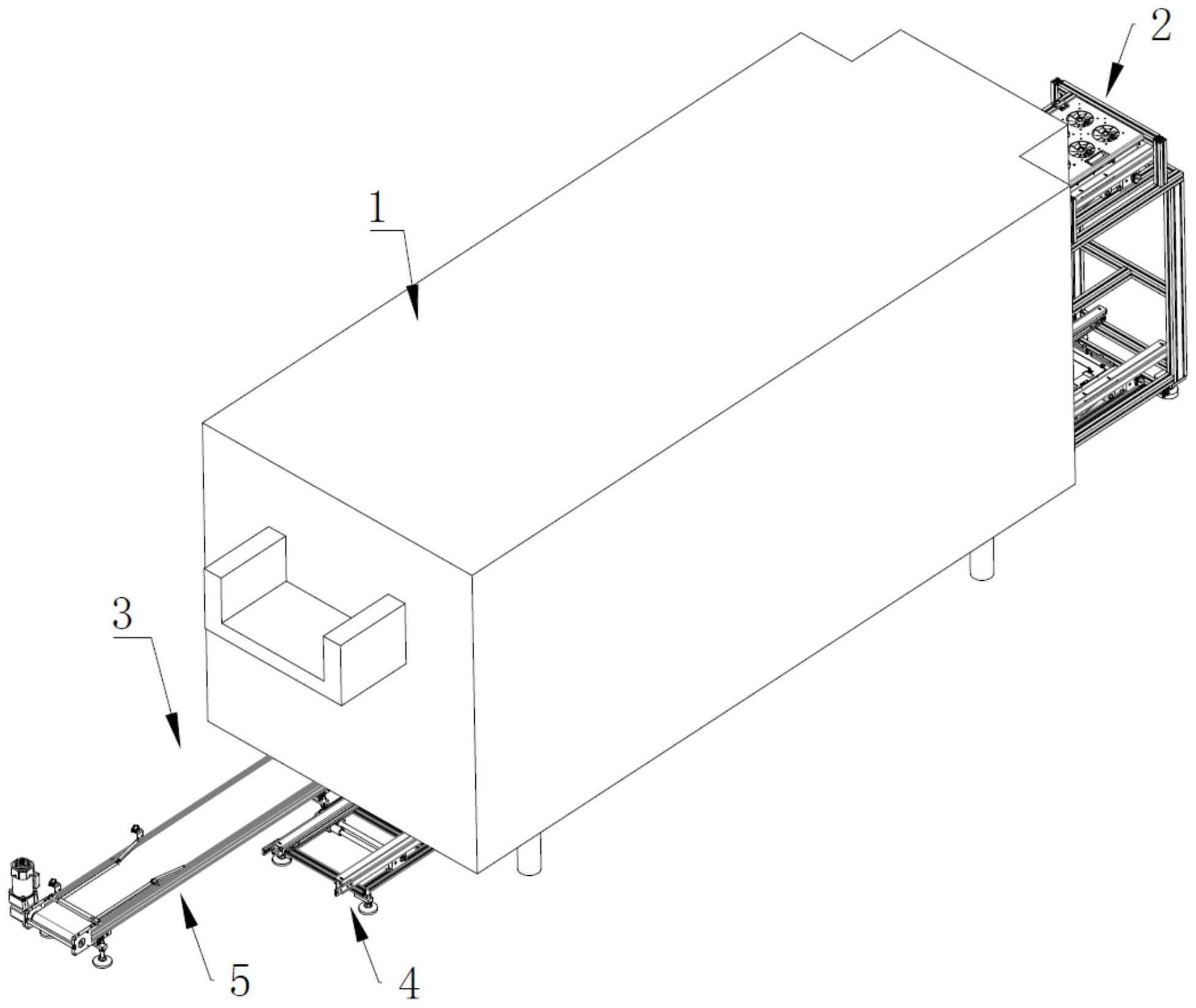 一种过炉载具盖板回流线