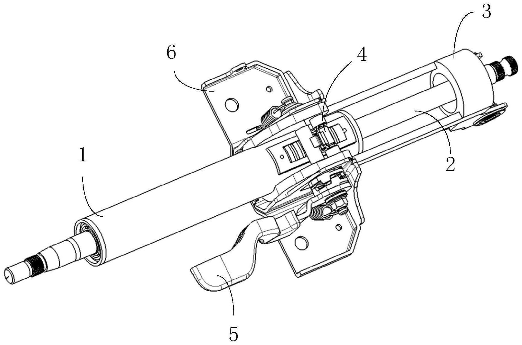 可溃缩转向管柱及车辆