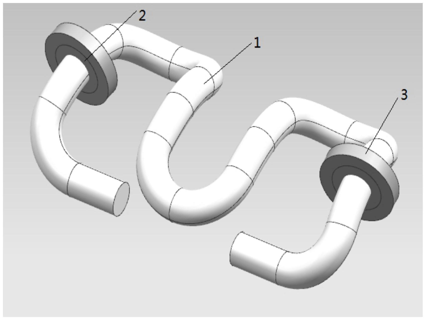 一种弹条动力吸振器