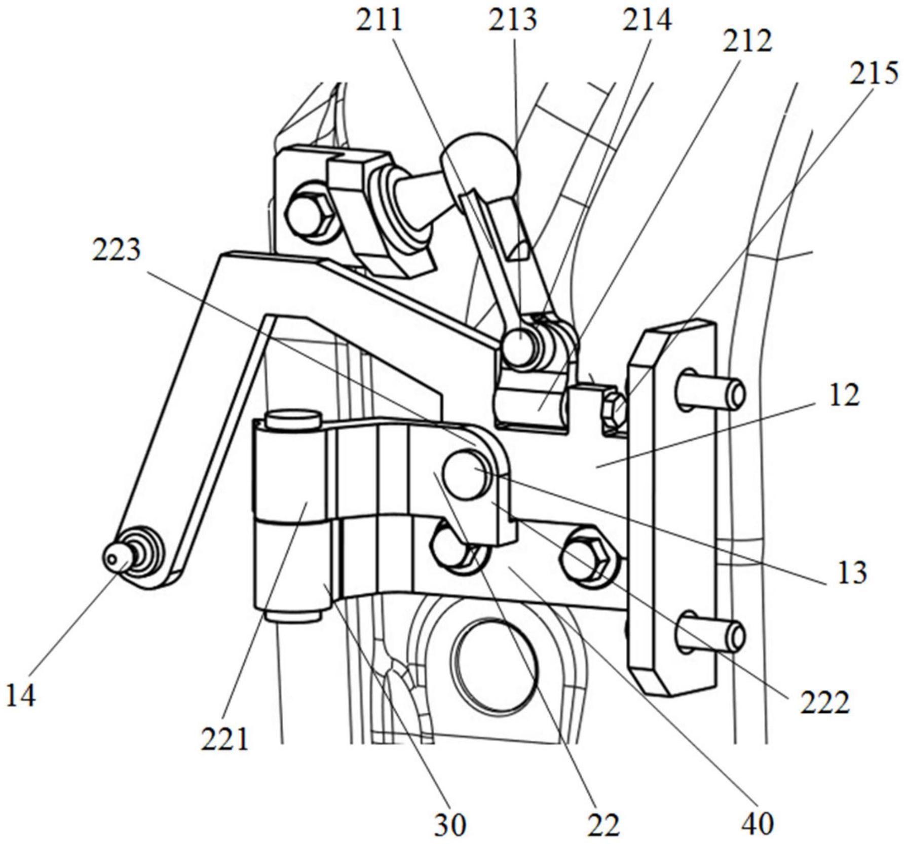 一种剪刀门铰链及车辆
