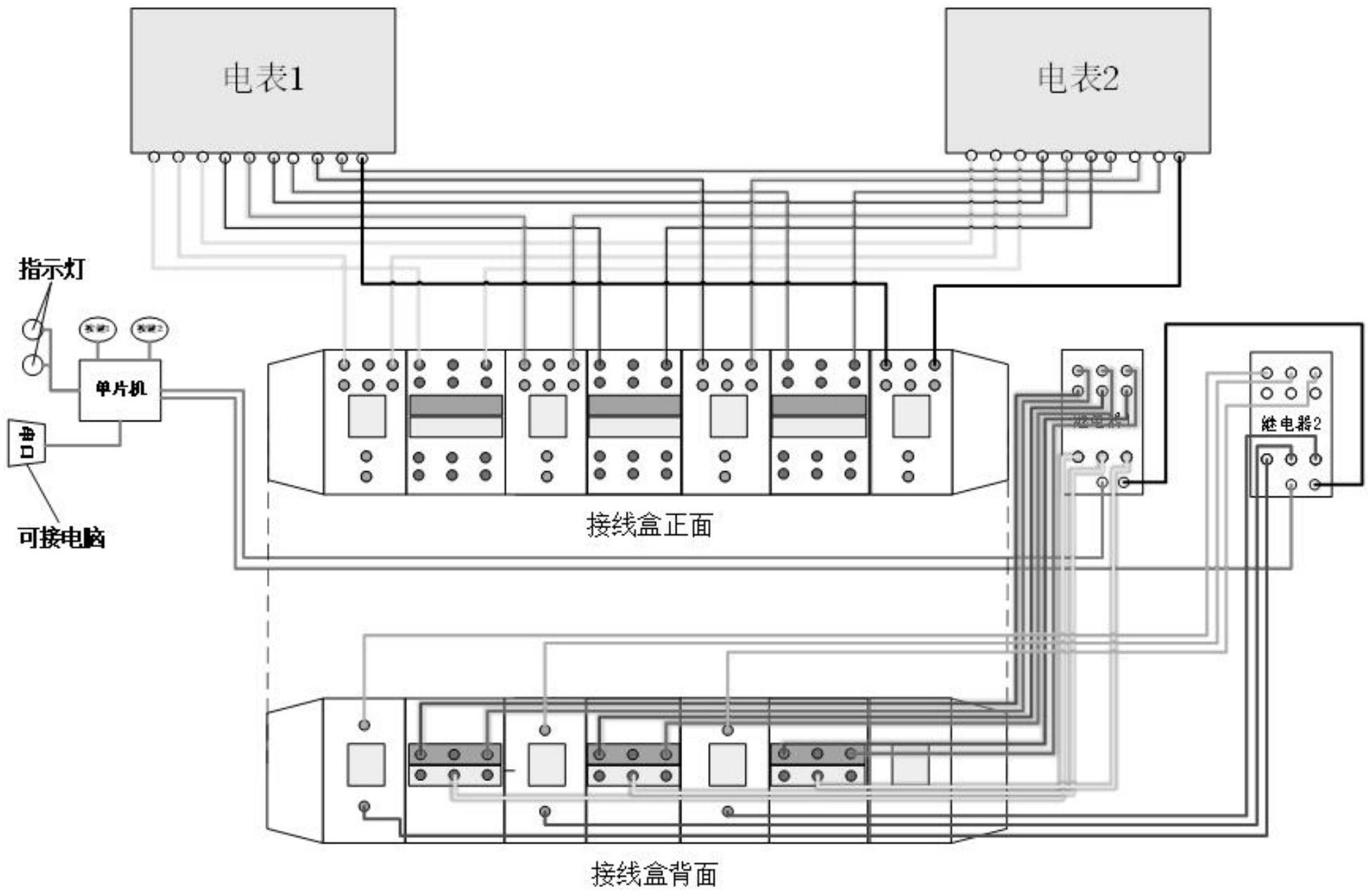 一种联合接线盒的外置控制电路