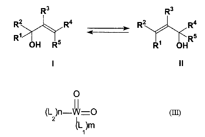 烯丙基醇的异构化方法