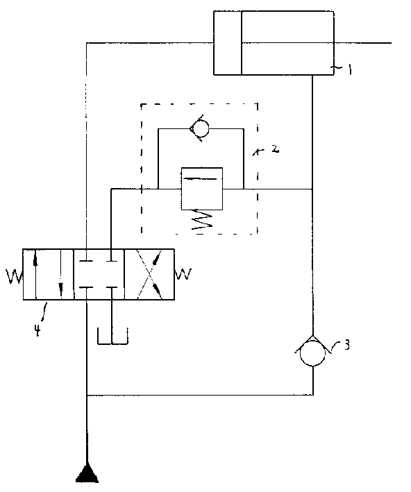 新型差动增速回路