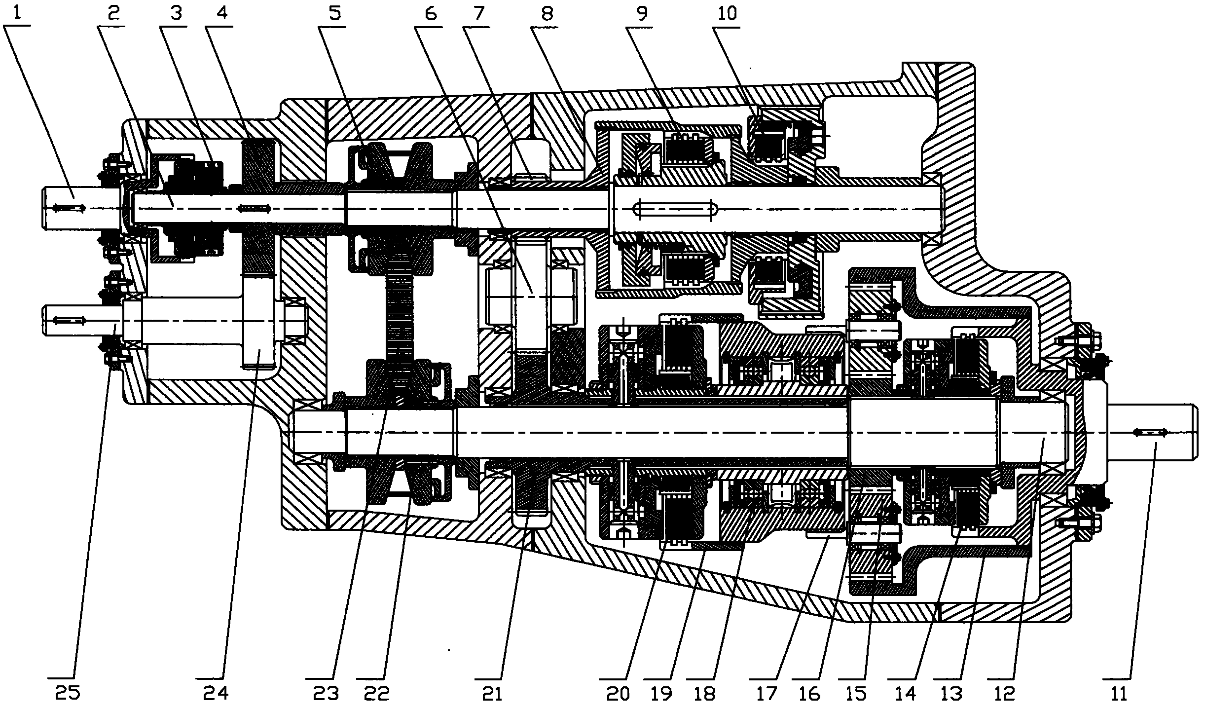 超轻度混合动力汽车传动装置