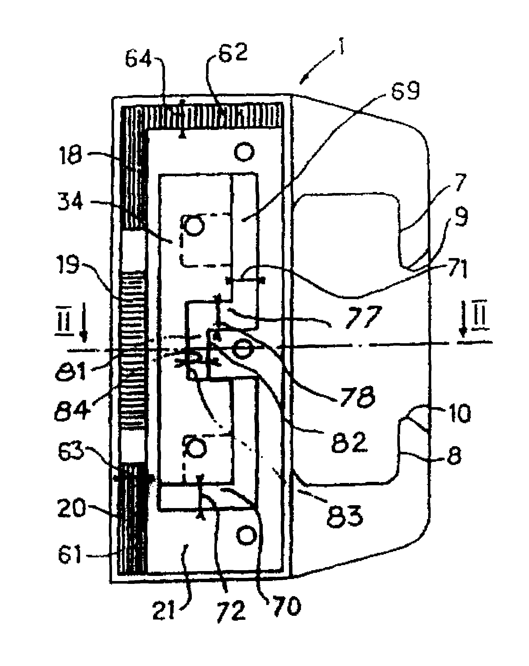 适用于滑动门窗之类的碰锁板