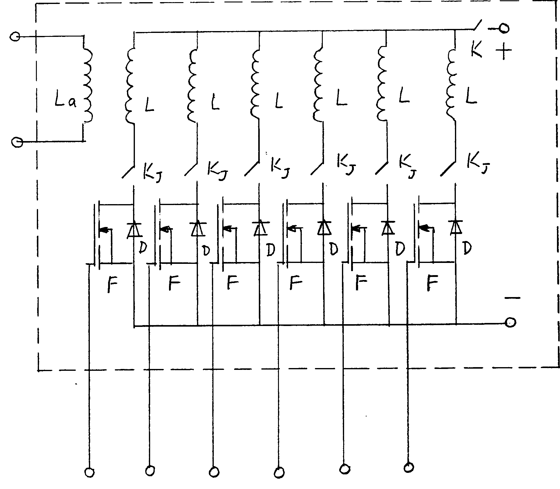 一种无刷电机主电路