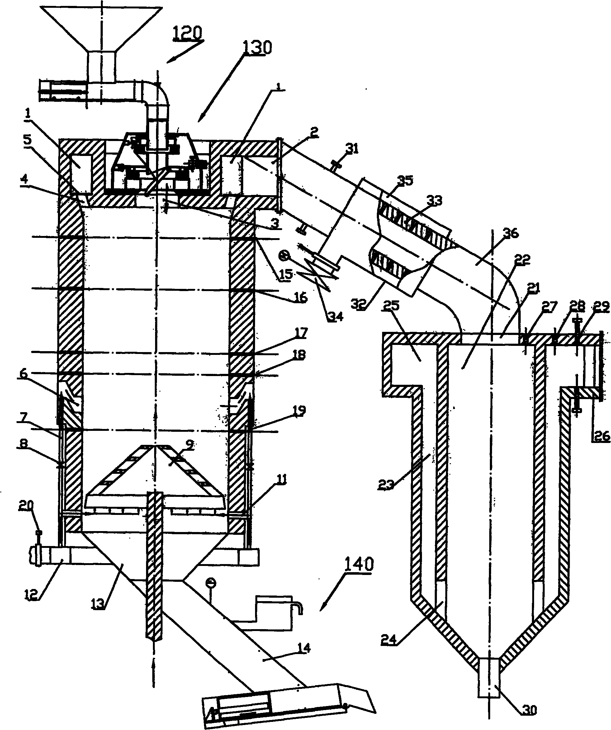 cn101165403b_立式生活垃圾焚烧炉失效