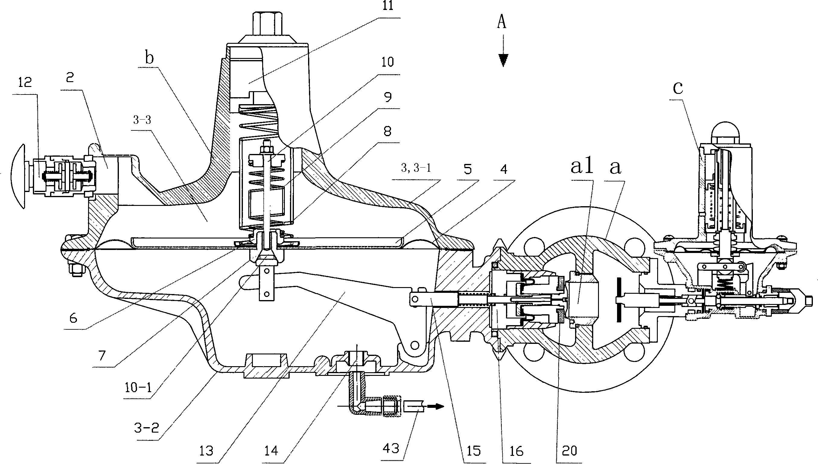 燃气调压箱结构图图片
