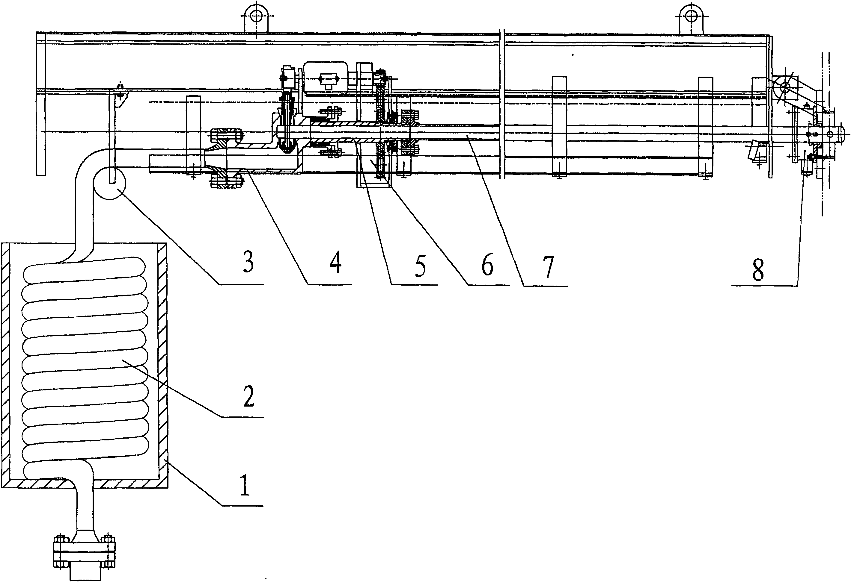 锅炉吹灰器结构图片