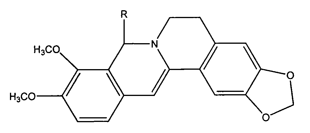 本发明涉及一种小檗碱的加成物,具有通式(i)结构:通式(i)中,r是含β
