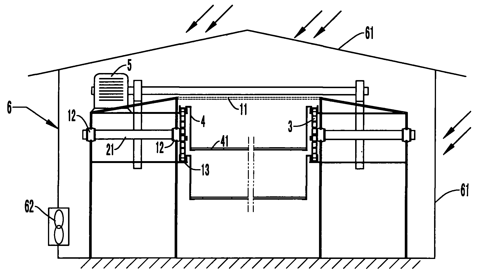 自动化茶叶萎凋房