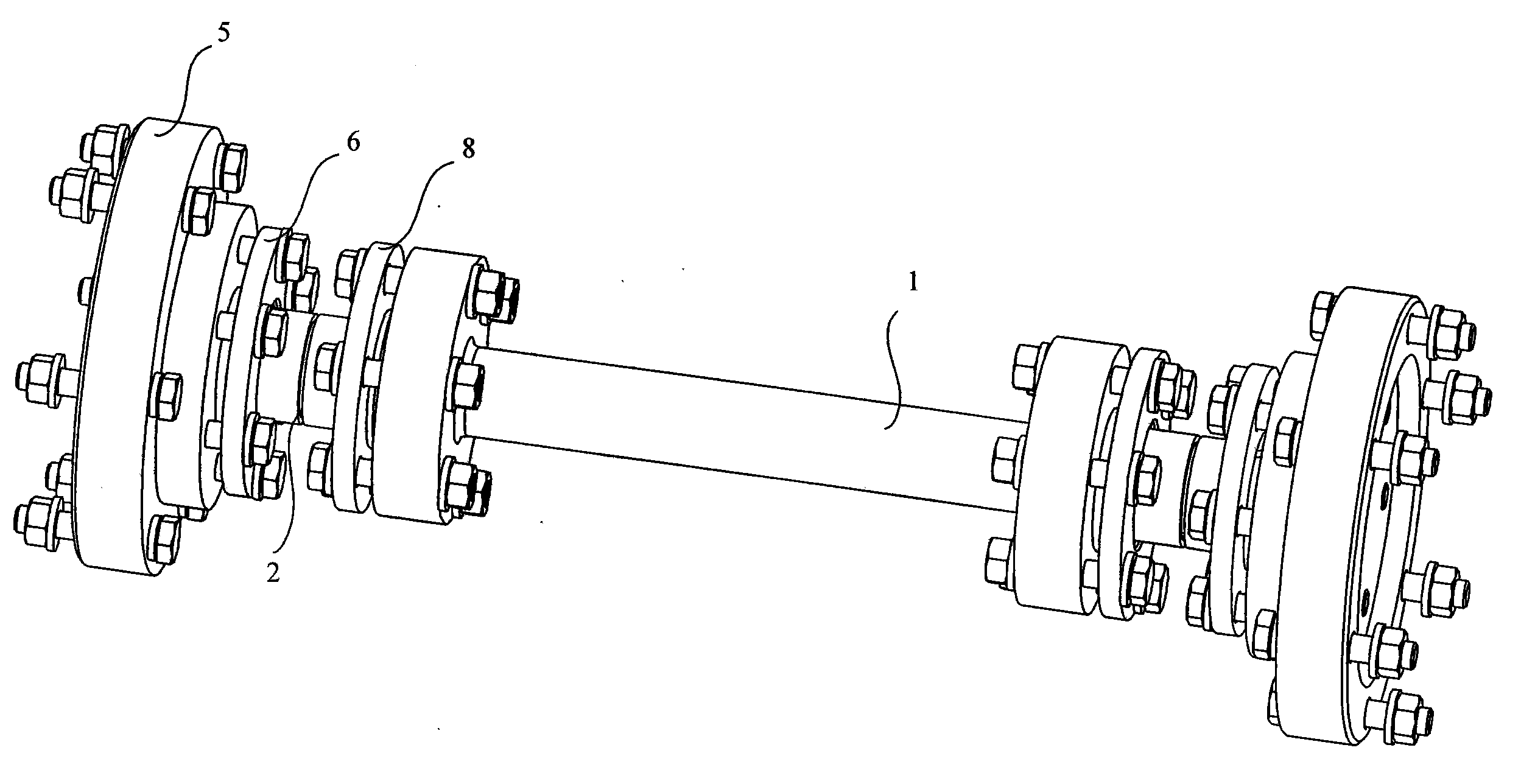 一种弹性扭转轴