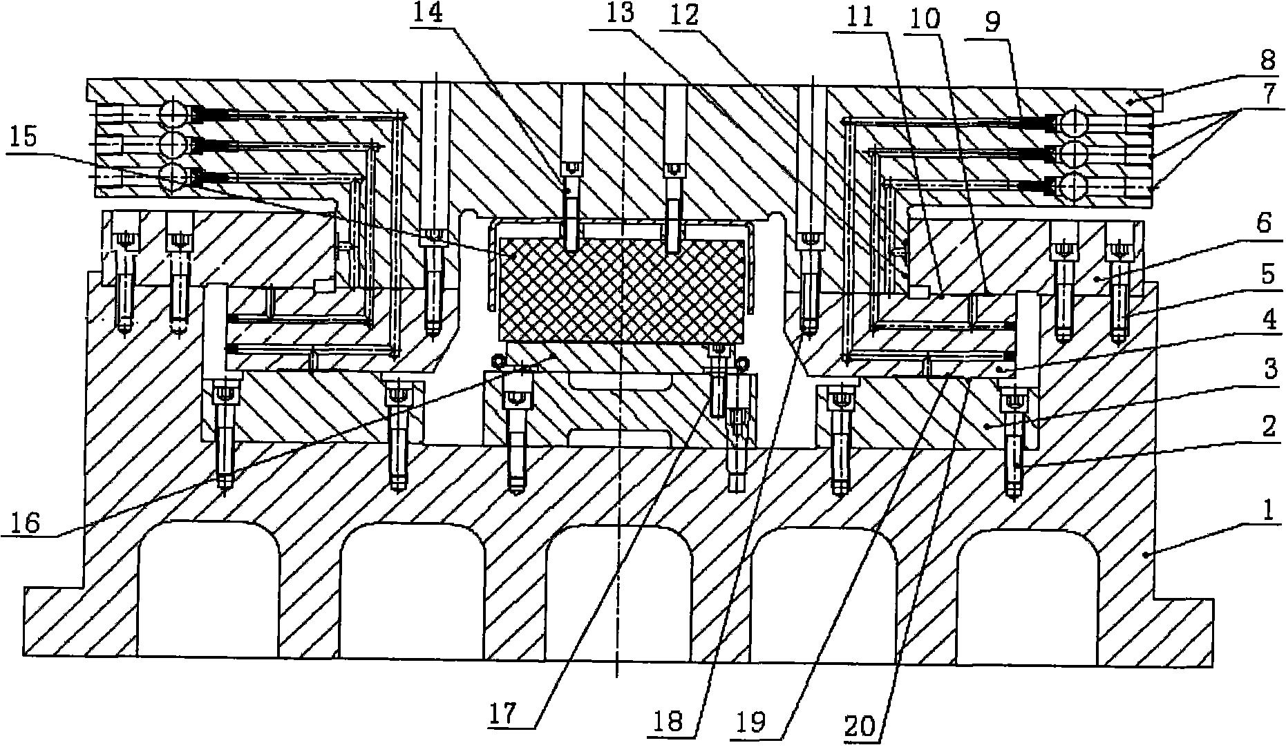 cn101905443a_一种直驱式非对称闭式矩形静压导轨