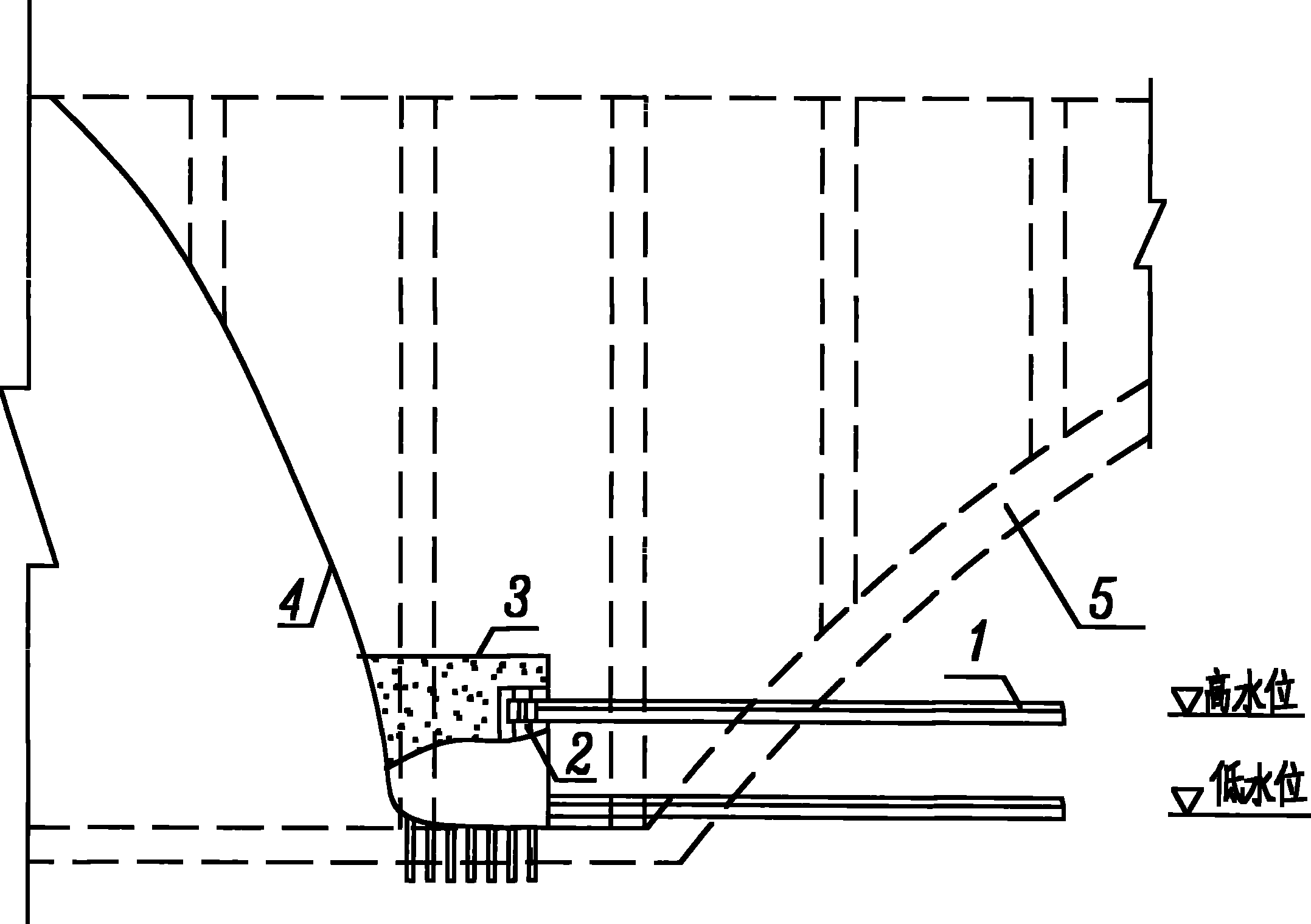 独立浮式桥墩防撞装置
