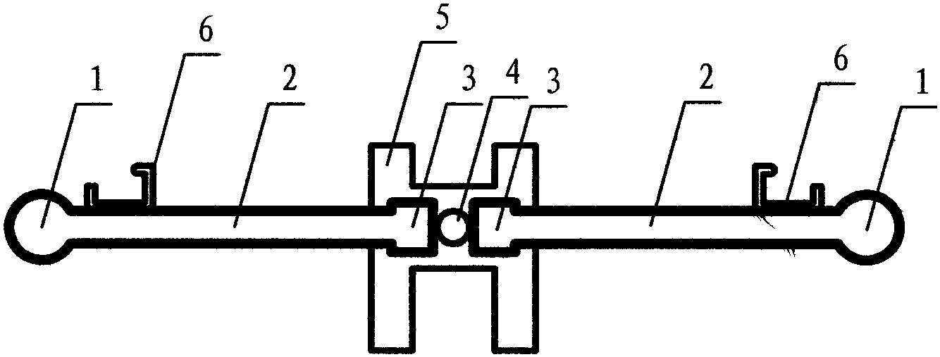 一种水流推力跷跷板