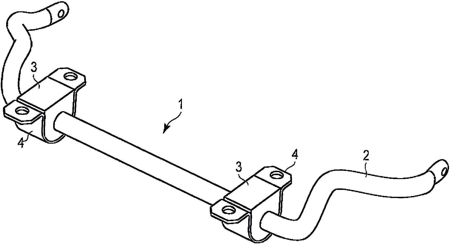 集成了衬套支架的横向稳定杆