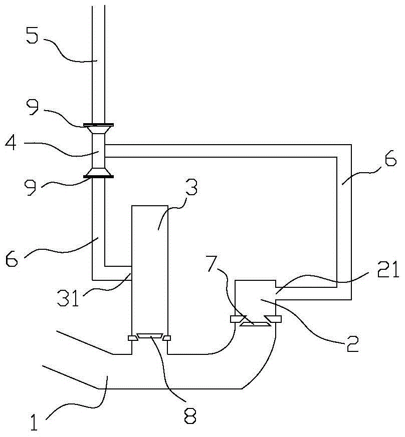 尾水自吸式水锤泵