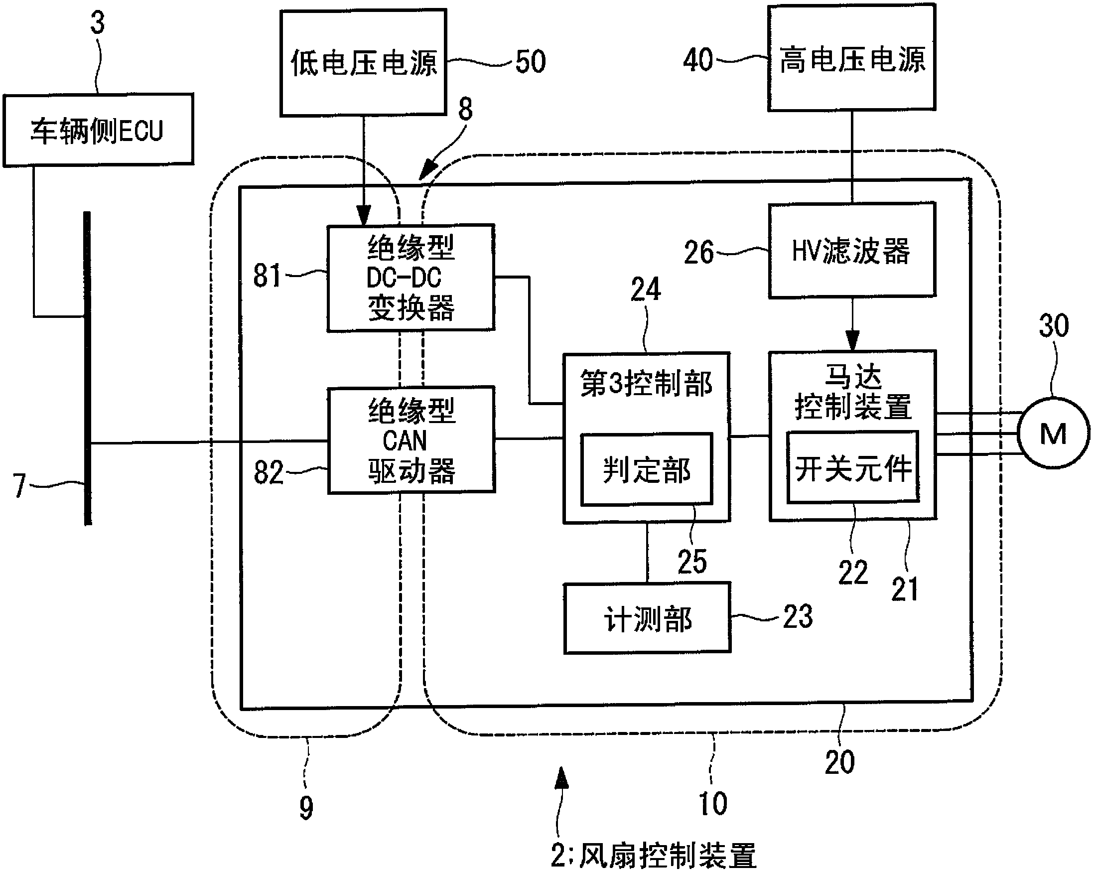 冷却风扇电路图图片