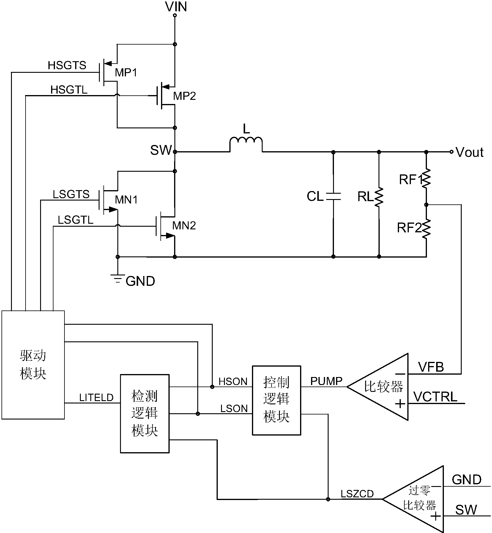 dc转dc降压电路原理图图片