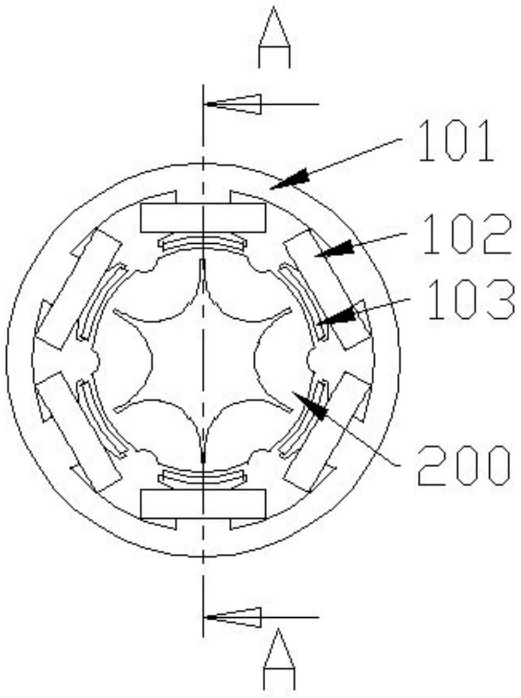 一种圆筒型动铁式永磁直线发电机