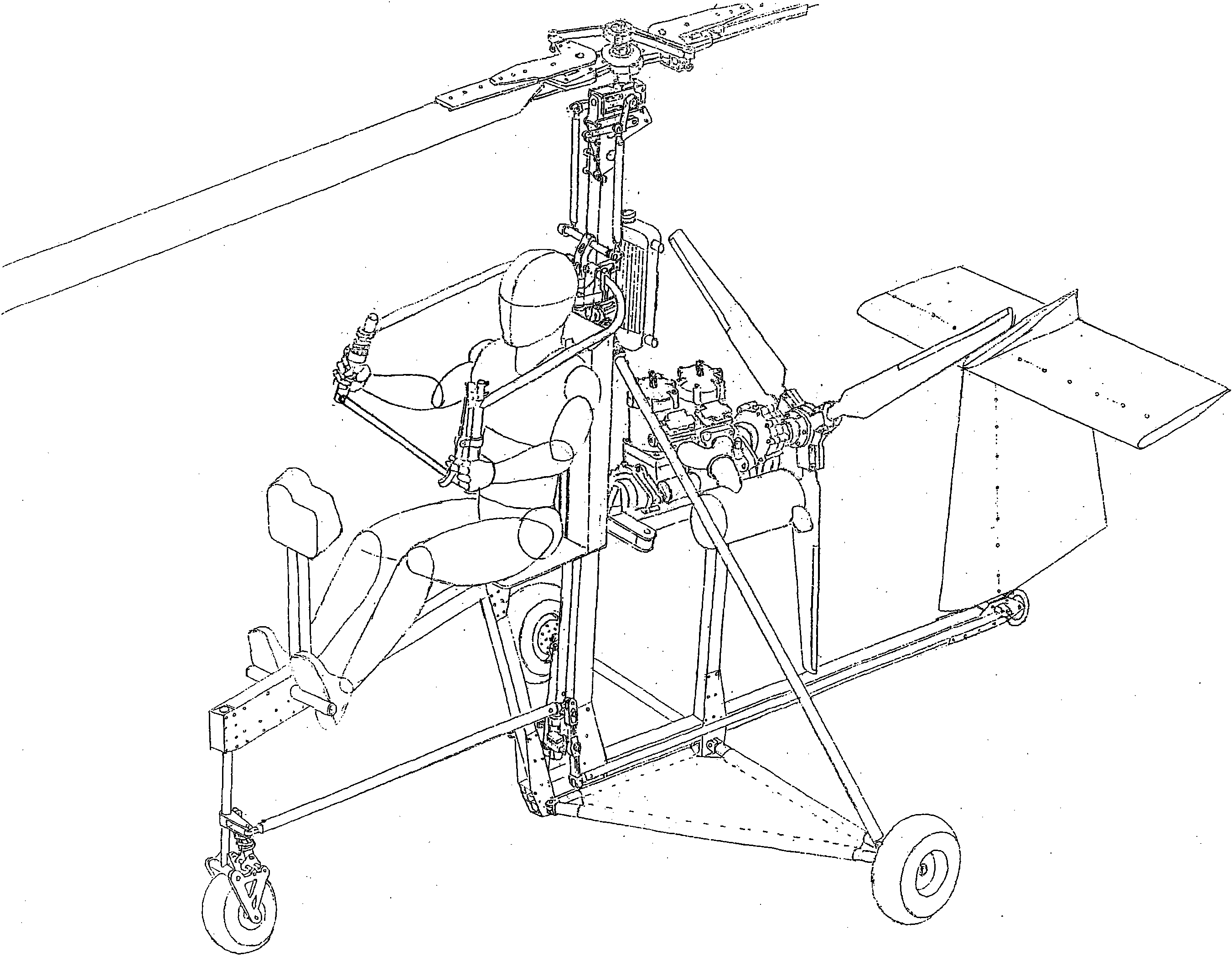老式螺旋桨飞机结构图图片