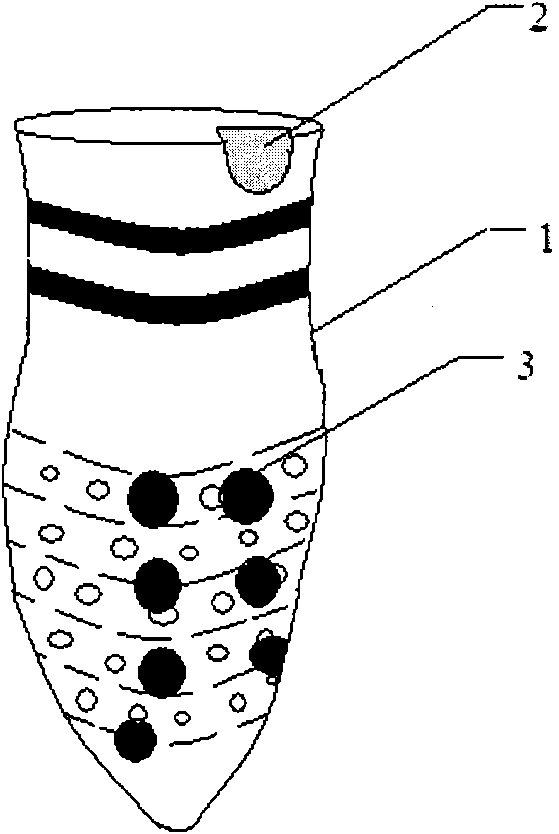 一种竹制吹奏乐器埙的制作方法