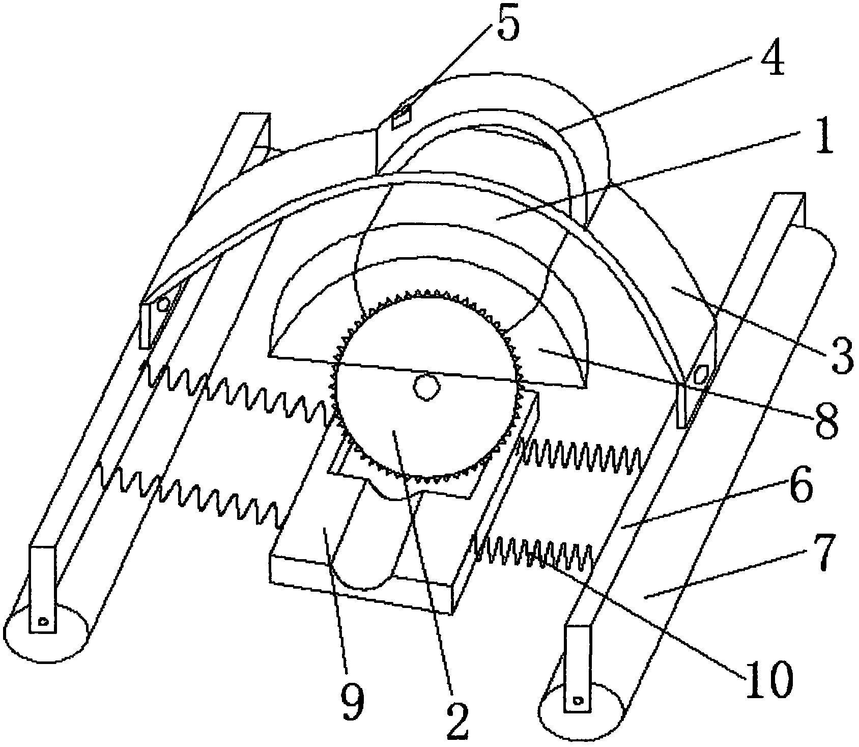 一种电动切管锯