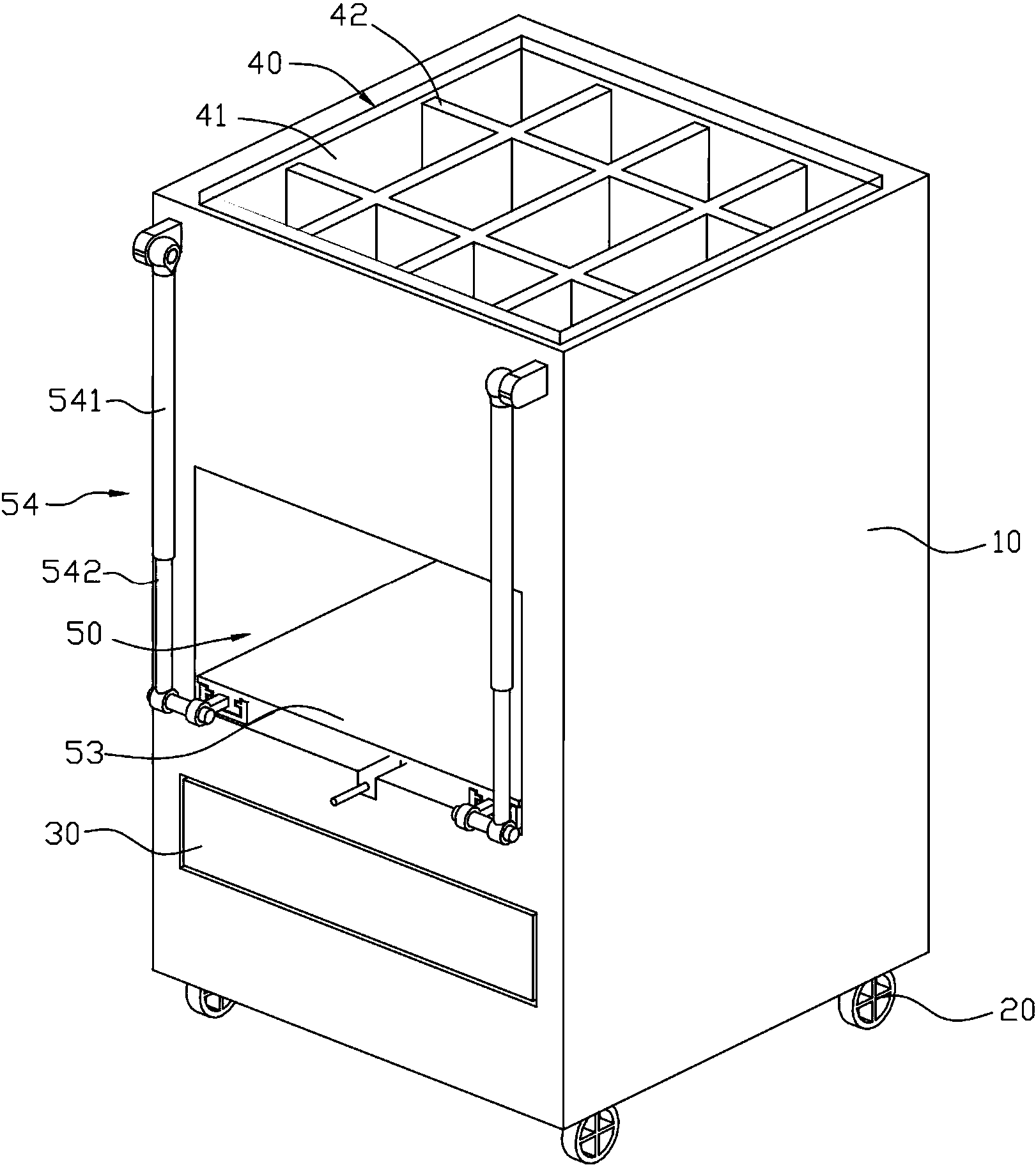 cn105748234b_一種醫用搶救車失效