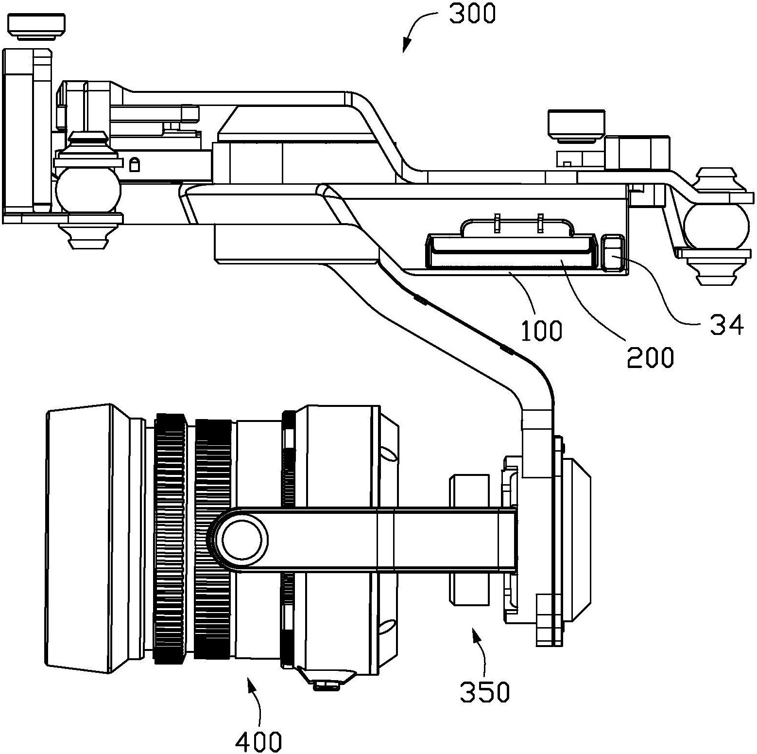 固定结构及使用该固定结构的云台