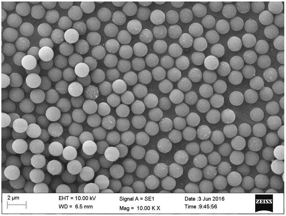 cn105949464b_一种易于量产的制备微米级单分散性聚有机硅氧烷微球的
