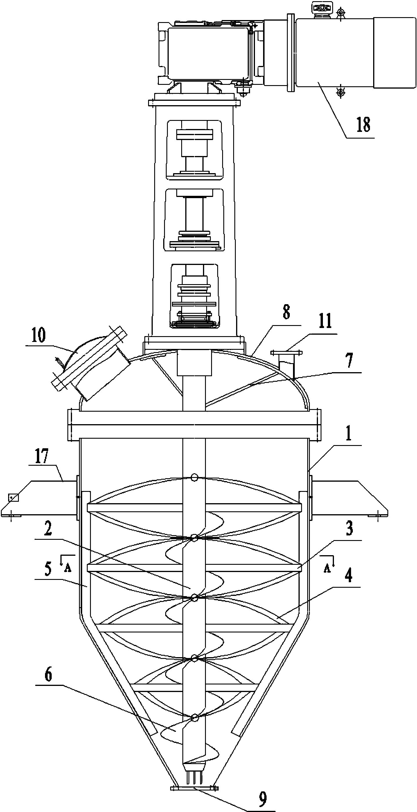 cn106000268b_一种用于制造锂离子电池负极材料的高温反应釜有效