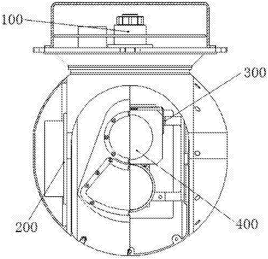 一种无人机用三轴稳定光电吊舱
