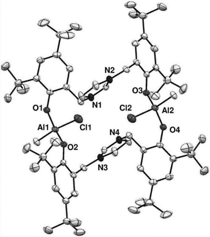 一种氮杂环卡宾金属铝化合物的制备方法与应用