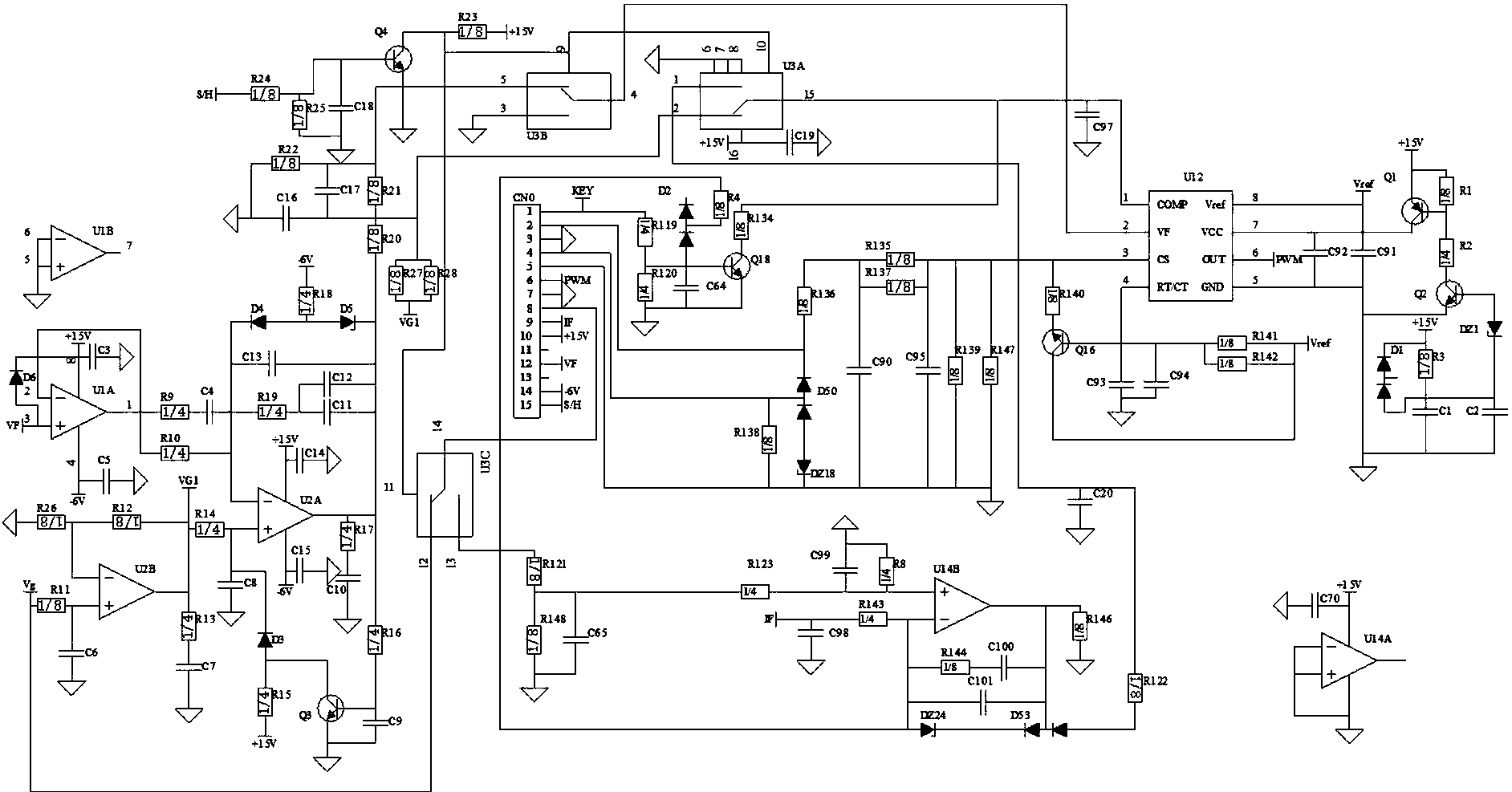 ws160氩弧焊机电路图图片