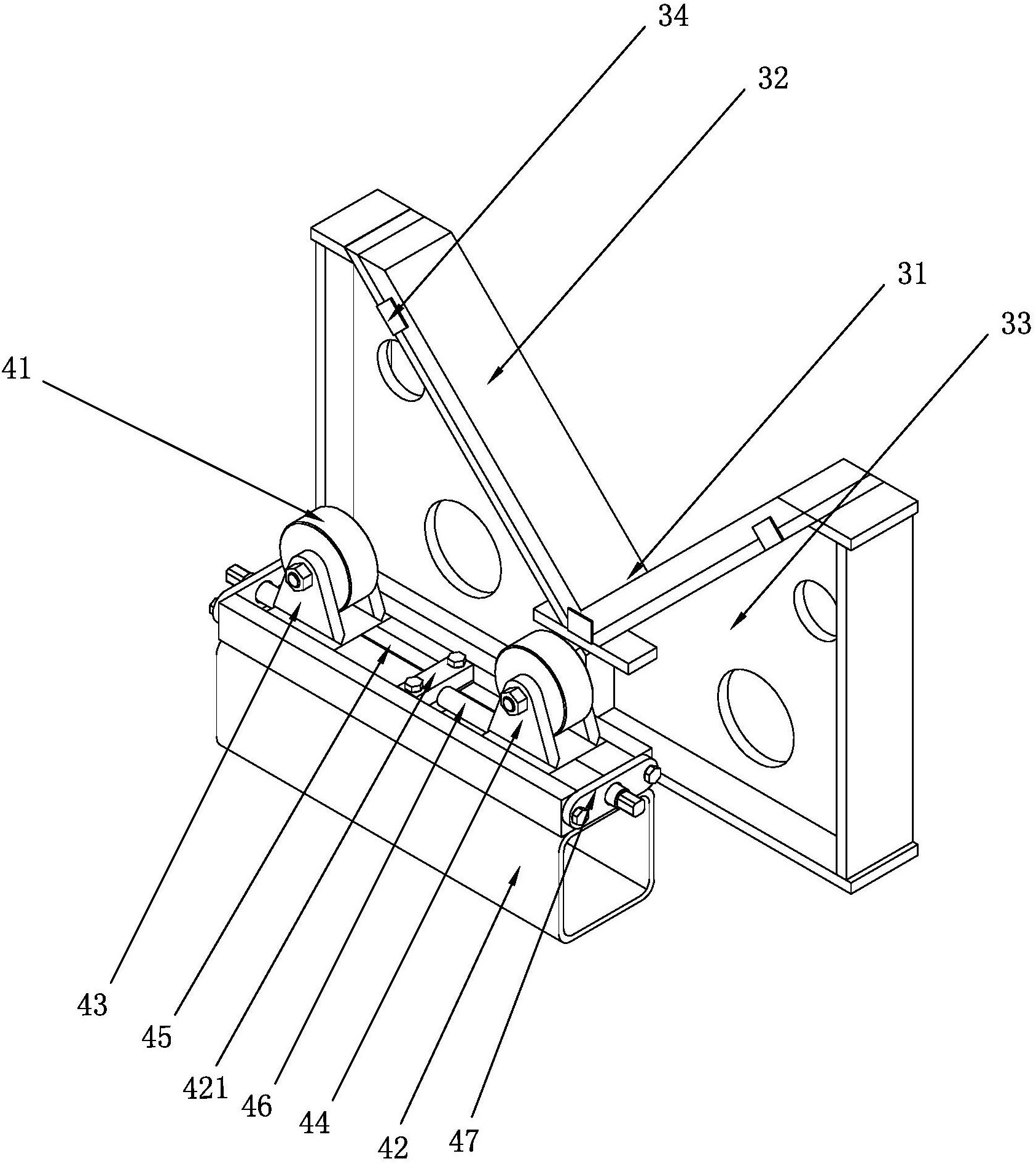 cn106239419b_一种低速柴油机十字头滑块装配检测工具有效