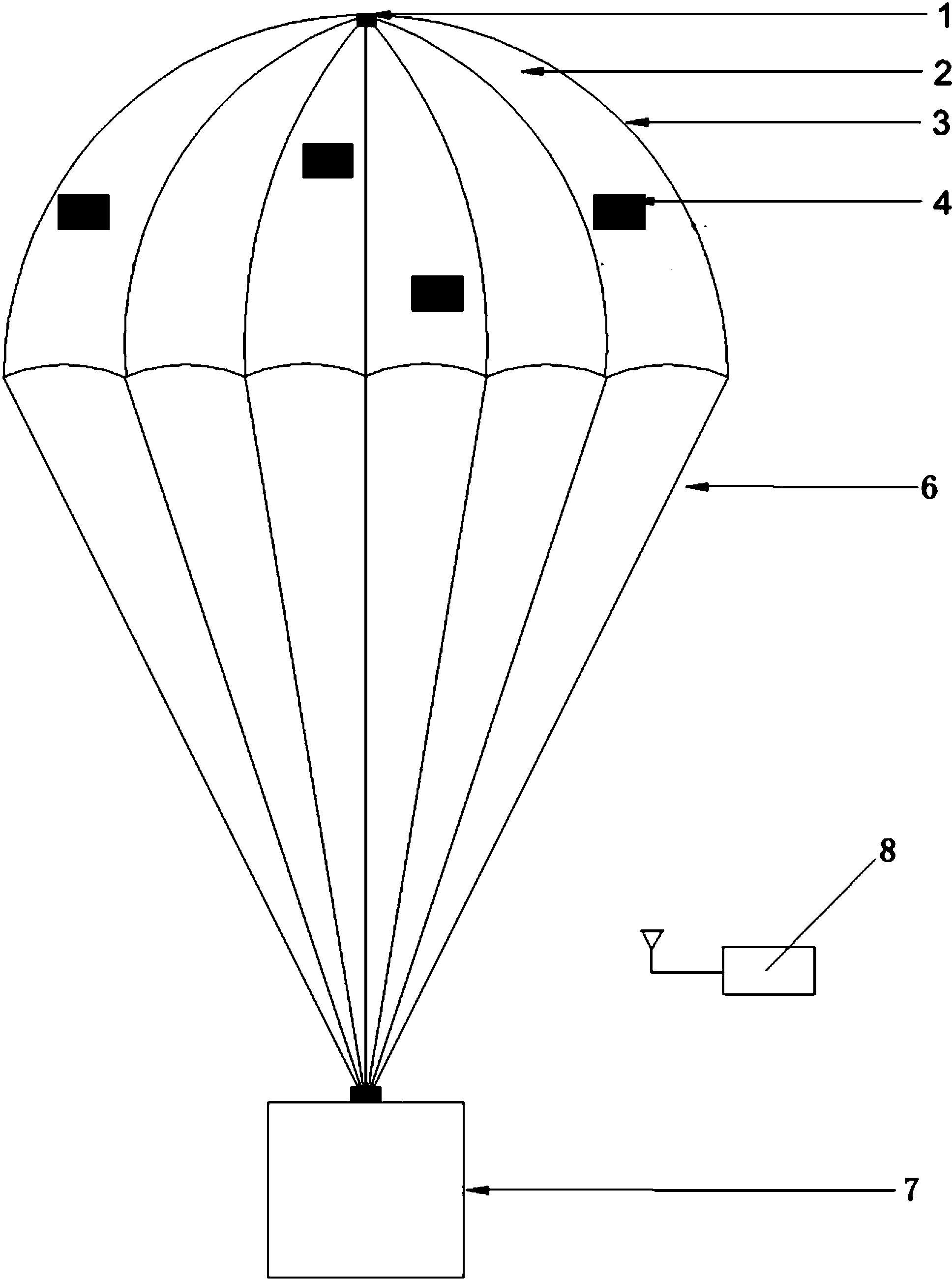 简易降落伞的制作过程图片