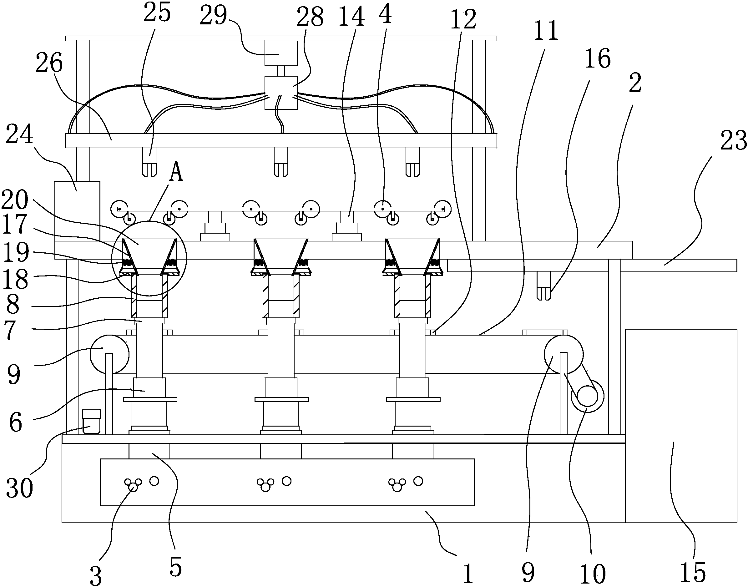 cn106757633b_一种纱线包覆机的工作方法有效